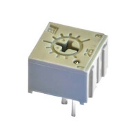 25PR10K TRIMPOT CERMET SINGLE TURN VER.ADJ 10K 0.5W - 1