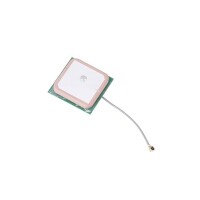 25x25x8mm 28db High Gain 5cm Length Built-in Ceramic Active GPS Antenna for NEO-6M NEO-7M NEO-8M - 2