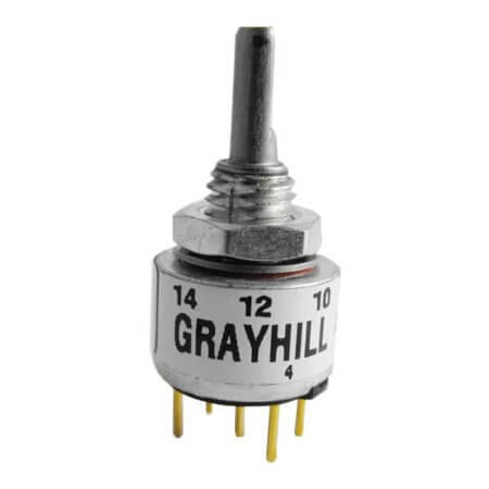 26ASD45-01-1-AJS ENCODER 8PPR 8 DETENTS VERTICAL GRAYHILL - 1