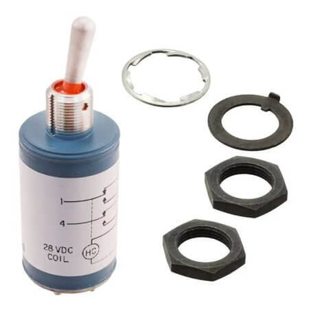 26ET1-T SWITCH TOGGLE DPDT 4A 28V - 1