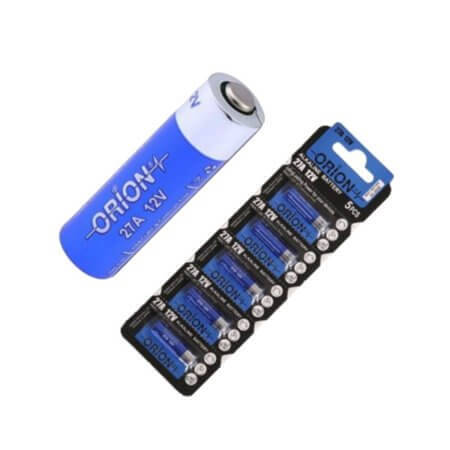 27A 12V KUMANDA PİLİ ORİON 27A SİZE 12V ALKALİNE PİL 5Lİ BLİSTER - 1
