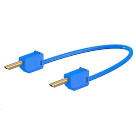 28.0033-01523 2 MM CONNECTING LEAD 15CM BLUE - 1