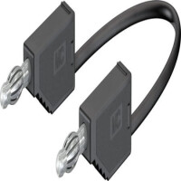 28.0119-20021 4 MM CONNECTING LEAD 200 CM BLACK - 1