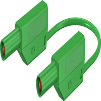 28.0124-05025 4 MM SAFETY TEST LEAD 50 CM GREEN - 1