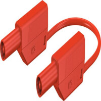 28.0127-10022 4 MM SAFETY TEST LEAD 100 CM RED - 1