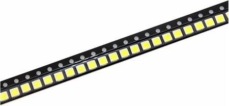 2835 6V 1W Beyaz SMD LED Yüksek Basınçlı - 2