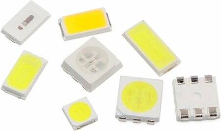 2835 9V 1W Beyaz SMD LED Yüksek Basınçlı - 3