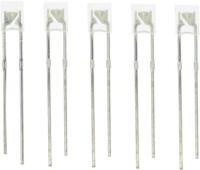 28mm Leg 234 Rectangular LED Water Clear Yellow Use 2V 20mA - 3
