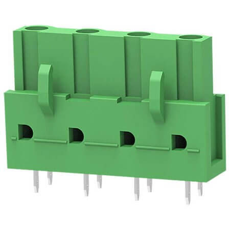 2EDGB-7.62-04P-14-00AH TERM.BLK.7.62MM 4P 180C FEMALE GREEN - 1