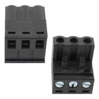 2EDGK-5.08-03P-13-05SH TERM.BLK.5.08MM 3P FEMALE BLACK GAOSONG - 1