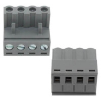 2EDGK-5.08-04P-11-00AH TERM.BLK.5.08MM 4P FEMALE GRAY - 1