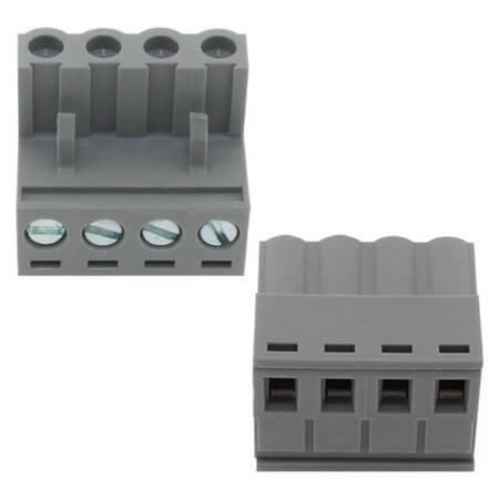 2EDGK-5.08-04P-11-00AH TERM.BLK.5.08MM 4P FEMALE GRAY - 1