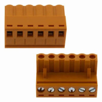 2EDGK-5.08-06P-15-00AH TERM.BLK.5.08MM 6P FEMALE ORANGE - 1