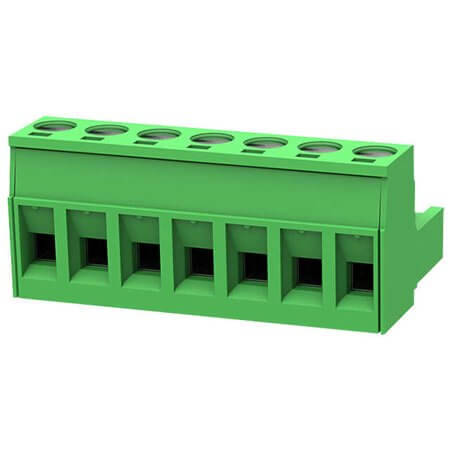 2EDGK-5.08-07P-14-00AH TERM.BLK.5.08MM 7P FEMALE GREEN - 1