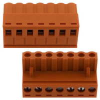 2EDGK-5.08-07P-15-00AH TERM.BLK.5.08MM 7P FEMALE ORANGE - 1