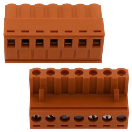 2EDGK-5.08-07P-15-00AH TERM.BLK.5.08MM 7P FEMALE ORANGE - 1