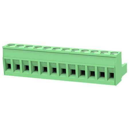 2EDGK-5.08-12P-14-00AH TERM.BLK.5.08MM 12P FEMALE GREEN - 1