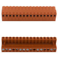 2EDGK-5.08-16P-15-00SH TERM.BLK.5.08MM 16P FEMALE ORANGE GAOSONG - 1