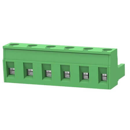 2EDGK-7.5-06P-14-00AH TERM.BLK.7.50MM 6P FEMALE GREEN - 1
