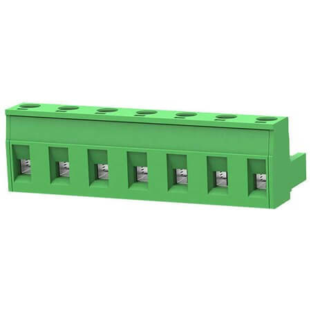 2EDGK-7.62-07P-14-00AH TERM.BLK.7.62MM 7P FEMALE GREEN - 1