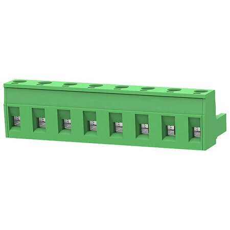 2EDGK-7.62-08P-14-00SH TERM.BLK.7.62MM 8P FEMALE GREEN - 1