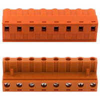 2EDGK-7.62-08P-15-00SH TERM.BLK.7.62MM 8P FEMALE ORANGE GAOSONG - 1