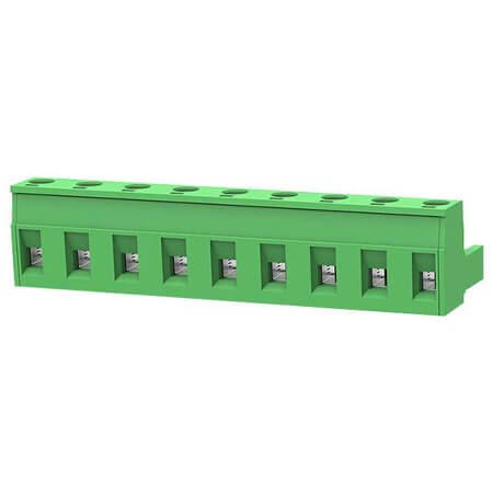 2EDGK-7.62-09P-14-00SH TERM.BLK.7.62MM 9P FEMALE GREEN - 1