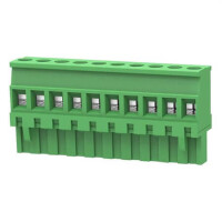 2EDGKA-5.08-10P-14-00AH TERM.BLK.5.08MM 10P 180C FEMALE GREEN - 1
