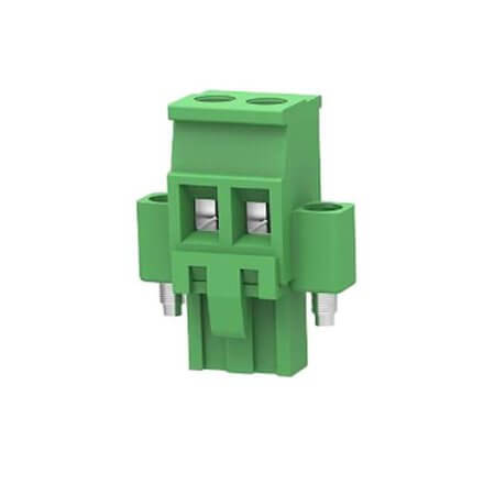 2EDGKAM-5.08-02P-14-1000 TERM.BLK.5.08MM 2P FEMALE 180C GREEN SCREW MOUNT - 1