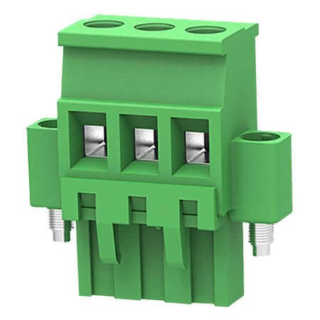 2EDGKAM-5.08-03P-14-1000 TERM.BLK.5.08MM 3P FEMALE 180C GREEN SCREW MOUNT - 1