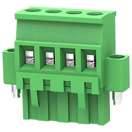2EDGKAM-5.08-04P-14-1000 TERM.BLK.5.08MM 4P FEMALE 180C GREEN SCREW MOUNT - 1
