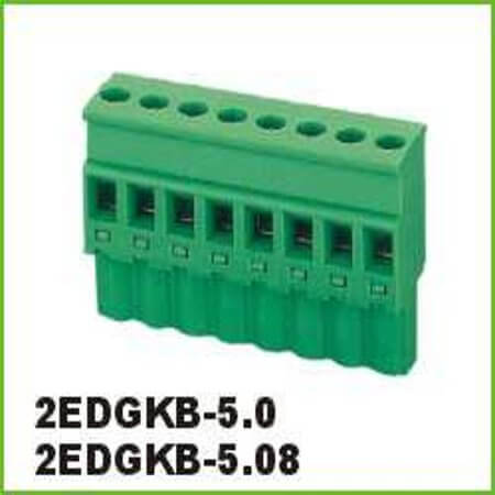 2EDGKB-5.08-18P-14-00SH TERM.BLK.5.08MM 18P 180C FEMALE GREEN - 1