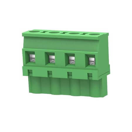 2EDGKB-7.62-04P-14-00SH TERM.BLK.7.62MM 4P 180C FEMALE GREEN - 1
