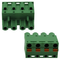 2EDGKD-7.62-04P-14-00AH TERM.BLK.7.62MM 4P FEMALE GREEN PUSH - 1