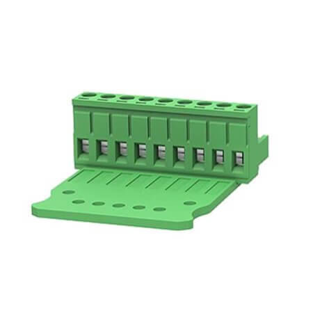 2EDGKE-5.08-09P-14-00AH TERM.BLK.5.08MM 9P FEMALE GREEN - 1