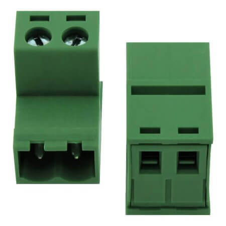 2EDGKR-5.08-02P-14-00AH TERM.BLK.5.08MM 2P MALE 180C GREEN - 1