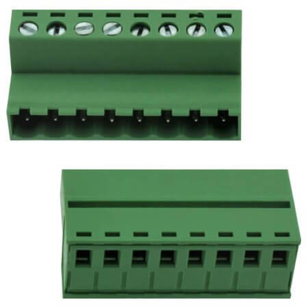 2EDGKR-5.08-08P-14-00AH TERM.BLK.5.08MM 8P MALE GREEN - 1