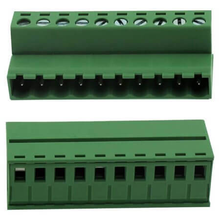 2EDGKR-5.08-10P-14-00AH TERM.BLK.5.08MM 10P MALE GREEN - 1