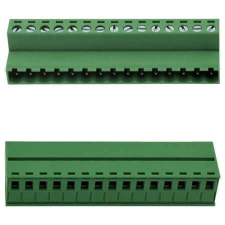2EDGKR-5.08-15P-14-00AH TERM.BLK.5.08MM 15P MALE GREEN - 1