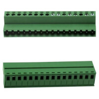 2EDGKR-5.08-16P-14-00SH TERM.BLK.5.08MM 16P MALE GREEN GAOSONG - 1