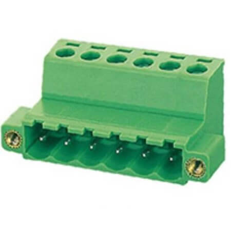 2EDGKRP-5.08-06P-14-00AH TERM.BLK.5.08MM 6P MALE GREEN - 1