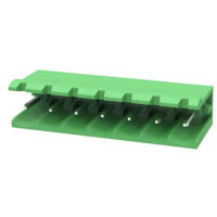 2EDGR-5.0-07P-14-100AH TERM.BLK.5.0MM 7P 90C MALE GREEN OPEN LONG PIN - 1