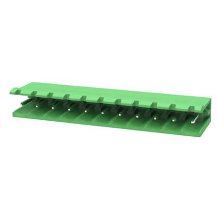 2EDGR-5.0-11P-14-00AH TERM.BLK.5.00MM 11P 90C MALE GREEN OPEN - 1
