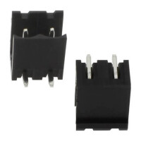 2EDGR-5.08-02P-13-100AH TERM.BLK.5.08MM 2P 90C MALE BLACK LONG PIN - 1