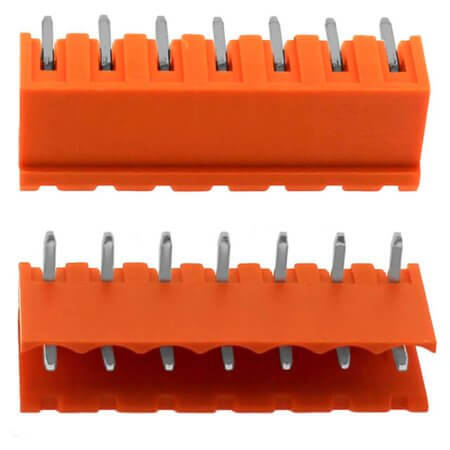 2EDGR-5.08-07P-15-107AH TERM.BLK.5.08MM 7P 90C MALE ORANGE - 1
