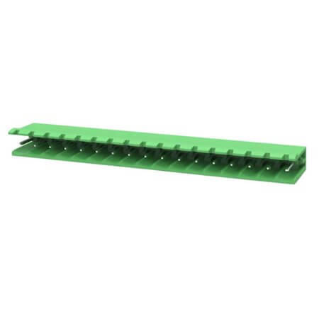 2EDGR-5.08-17P-14-00SH TERM.BLK.5.08MM 17P 90C MALE GREEN OPEN - 1