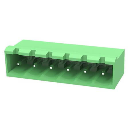 2EDGRC-5.0-06P-14-00SH TERM.BLK.5.00MM 6P 90C MALE GREEN CLOSED - 1