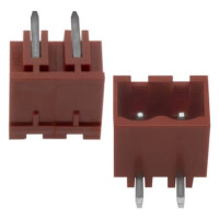 2EDGRC-5.08-02P-16-00AH TERM.BLK.5.08MM 2P 90C MALE RED CLOSED - 1