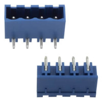 2EDGRC-5.08-04P-12-00SH TERM.BLK.5.08MM 4P 90C MALE BLUE CLOSED - 1