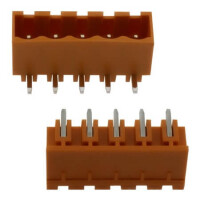 2EDGRC-5.08-05P-15-00AH TERM.BLK.5.08MM 5P 90C MALE ORANGE CLOSED - 1